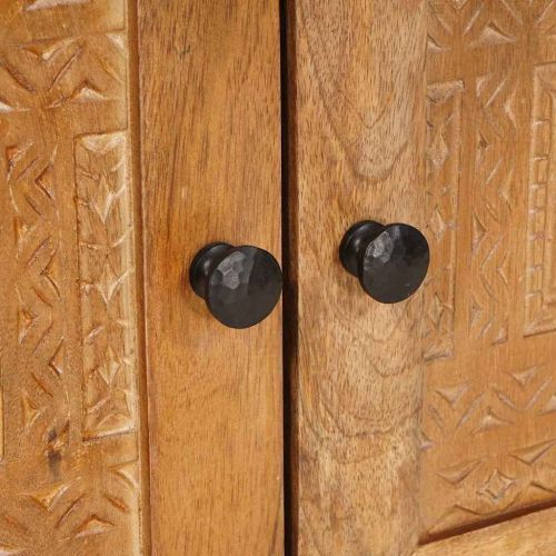 Нощен шкаф с чекмедже с врата Светло кафяво 50 x 33 x 60 см