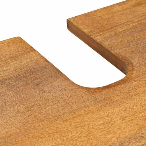 Шкаф за баня Монтиране на стена Светло кафяво 62 x 33 x 58 см