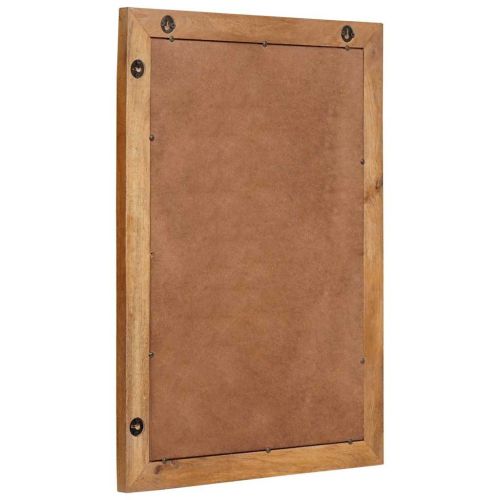 Огледало за баня с огледало Светло кафяво 70 x 50 x 2,5 см