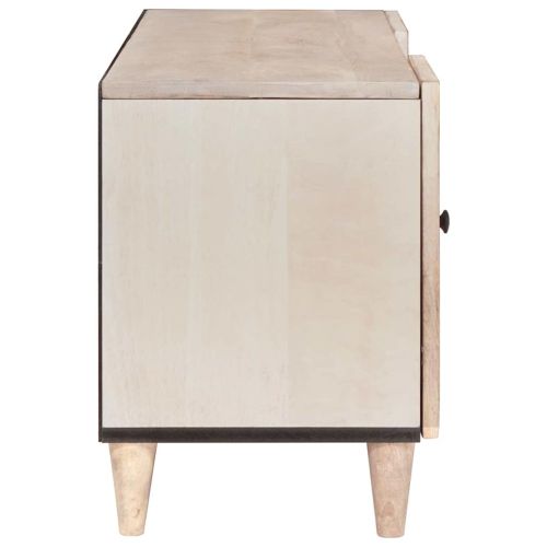 ТВ Единици с чекмедже Бяло 105 x 33 x 46 см Инженерно дърво