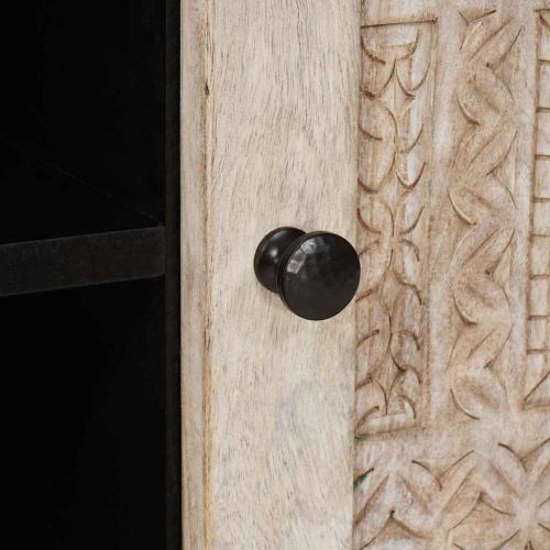 ТВ Единици с рафт с врата Бяло 80 x 33 x 46 см Инженерно дърво