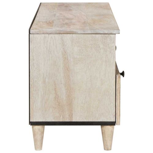 ТВ Единици с чекмедже Бяло 100 x 33 x 46 см Инженерно дърво