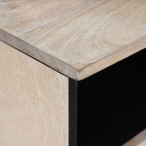 ТВ Единици с чекмедже Бяло 100 x 33 x 46 см Инженерно дърво