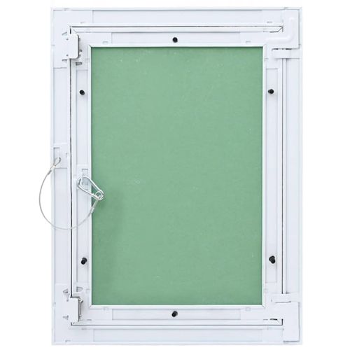 Ревизионен отвор Бяло 35 x 45 см Алуминий и гипсокартон
