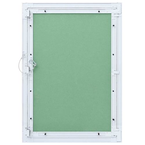 Ревизионен отвор Бяло 55 x 75 cm Алуминий и гипсокартон