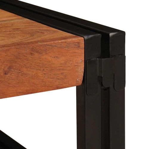 Поличка за баня с рафт 40 x 50 x 23 см