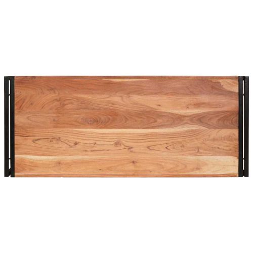 Поличка за баня с рафт 120 x 50 x 23 см