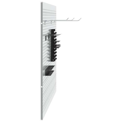 Ета за съхранение 2 pcs Сив 100 x 1 x 60 см