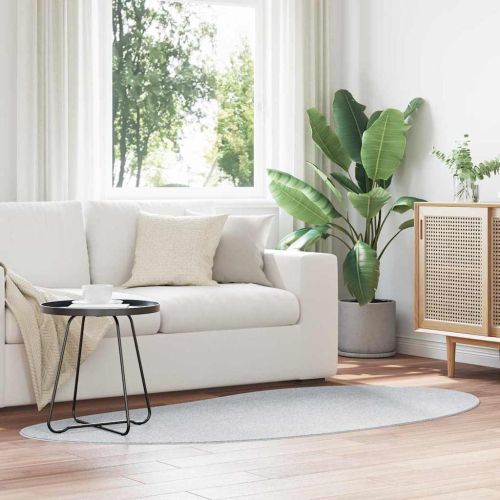 Килим Сив 100 x 200 cm Полиестер