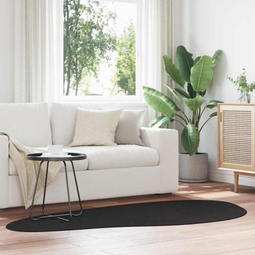 Килим HUARTE Черно 100 x 200 cm Полиестер