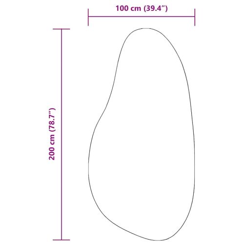 Килим HUARTE Черно 100 x 200 cm Полиестер