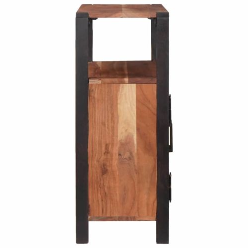 Служебен шкаф Кафяво 70 x 30 x 75 см Масивна акациева дървесина