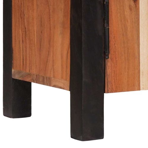 Служебен шкаф Кафяво 70 x 30 x 75 см Масивна акациева дървесина