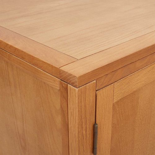 Гардероб със съхранение с врата Кафяво Инженерно дърво