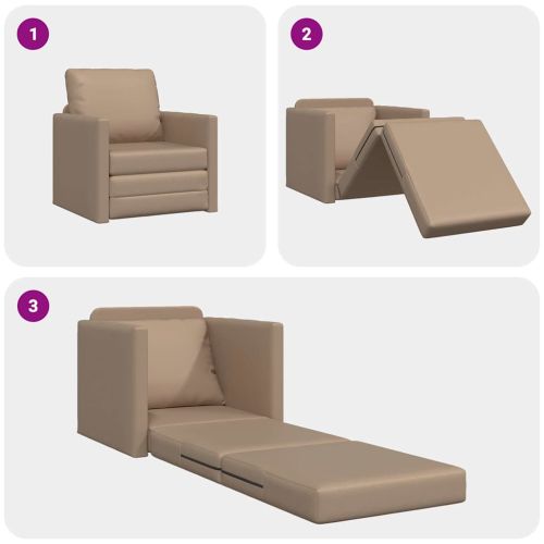 Диван легло Капучино 74 x 77 x 81 см Кадифе