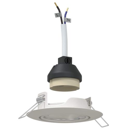 Прожектор 12 pcs Бяло 9 x 9 x 2.5 см Метал