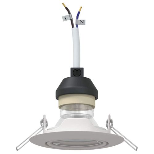 Прожектор 12 pcs Бяло 9 x 9 x 2.5 см Метал