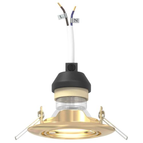 Прожектор 6 pcs Златист 9 x 9 x 2.5 см Метал