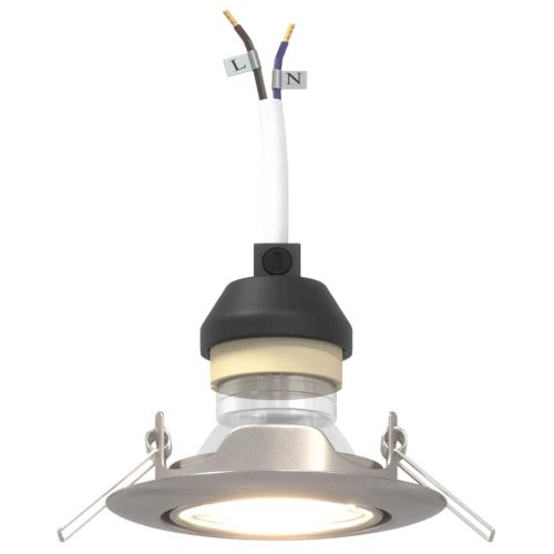 Прожектор 24 pcs Сребрист 9 x 9 x 2.5 см Метал