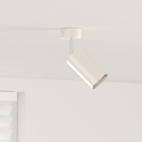 Таванен спот Матиран никел 6 x 6 x 16.5 см Стомана