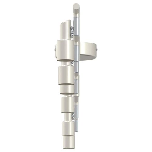 Таванен спот Матиран никел 176.5 x 9.5 x 14 см Стомана