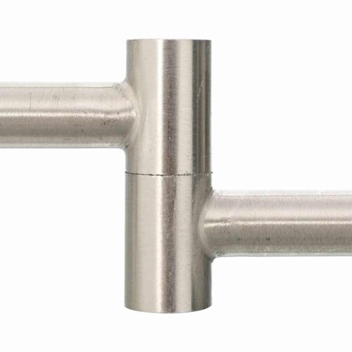 Таванен спот Матиран никел 176.5 x 9.5 x 14 см Стомана