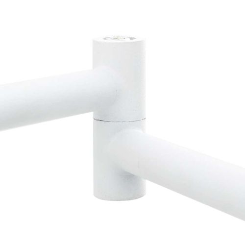 Таванен спот Бяло 176.5 x 13.5 x 12.5 см Стомана