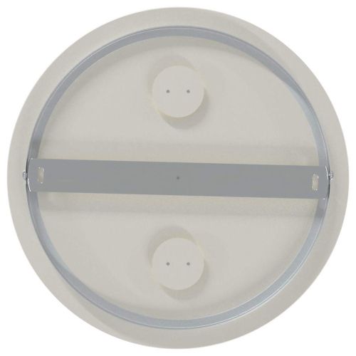 Таванен спот Сребрист 29 x 29 x 11 см Стомана и стъкло