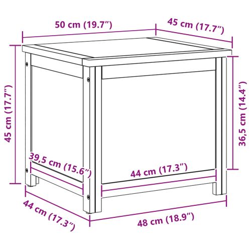 Кутия за съхранение Едноцветен