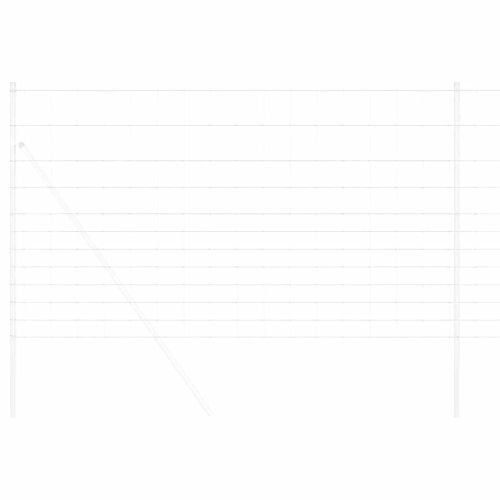 Ограда за пасища Сребрист 25 x 1,4 м Поцинкована стомана