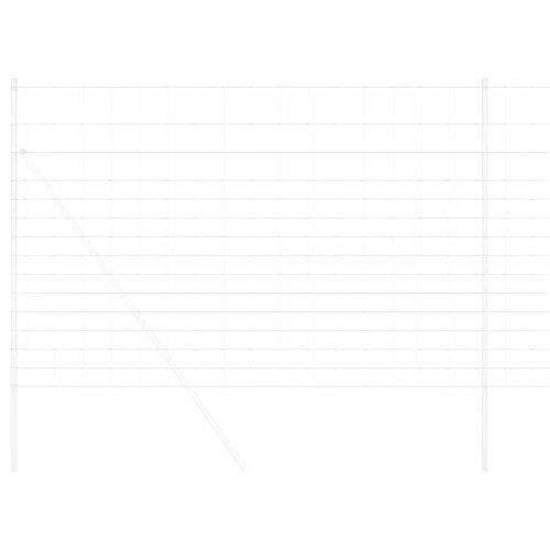 Ограда за пасища Сребрист 25 x 1,6 м Поцинкована стомана