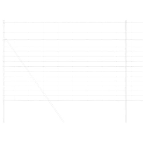 Ограда за пасища Сребрист 50 x 1,6 m Поцинкована стомана