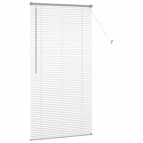 Щора за прозорец С завеси Сребрист Алуминий