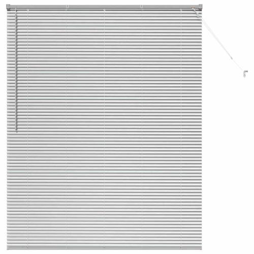 Щора за прозорец С завеси Сребрист Алуминий