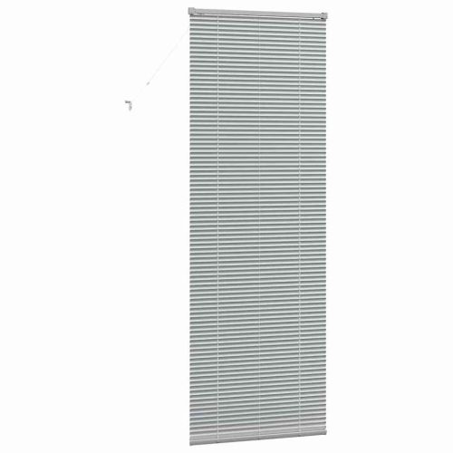 Щора за прозорец С завеси Сребрист Алуминий