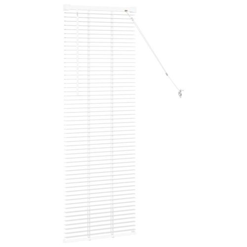 Щора за прозорец С завеси Бяло Алуминий