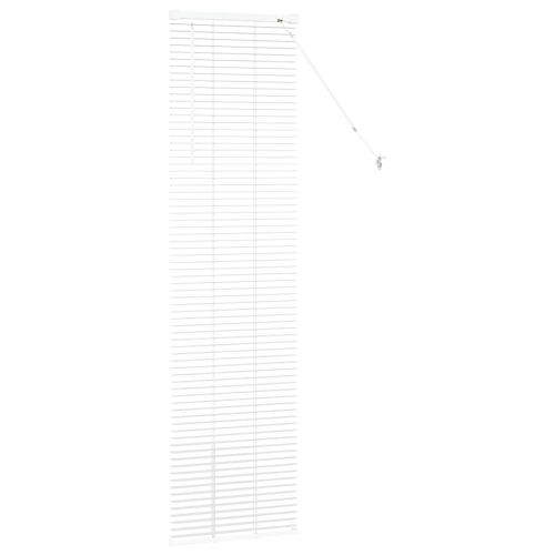 Щора за прозорец С завеси Бяло Алуминий