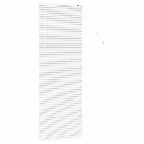 Щора за прозорец С завеси Бяло Алуминий