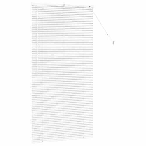 Вертикални щори С завеси Бяло 175 x 90 см Алуминий
