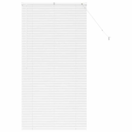 Щора за прозорец С завеси Бяло Алуминий