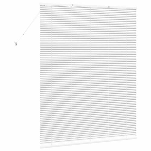 Вертикални щори С завеси Бяло 175 x 150 см Алуминий