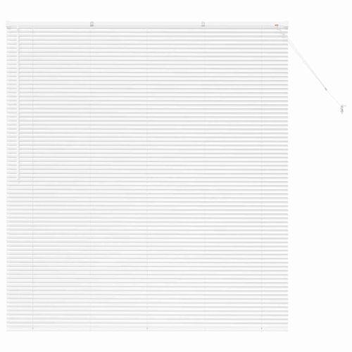 Щора за прозорец С завеси Бяло Алуминий