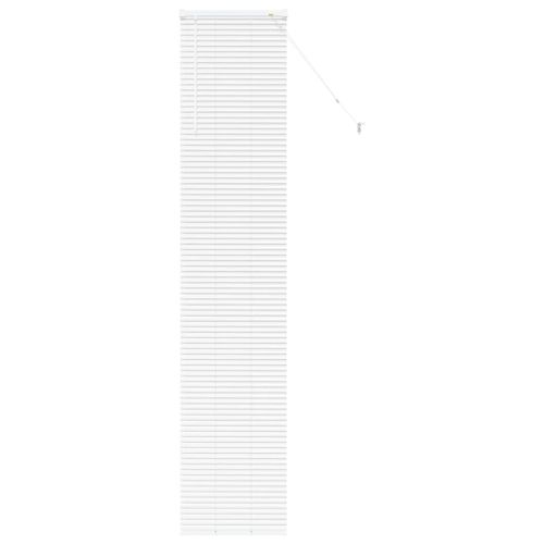 Щора за прозорец С завеси Бяло Алуминий