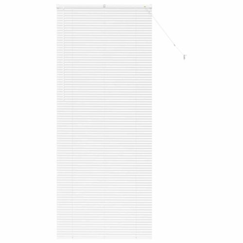 Щора за прозорец С завеси Бяло Алуминий