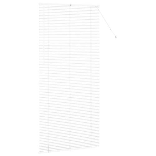 Щора за прозорец С завеси Бяло Алуминий