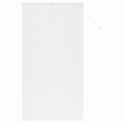 Щора за прозорец С завеси Бяло Алуминий