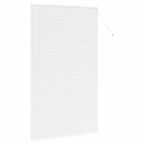 Щора за прозорец С завеси Бяло Алуминий