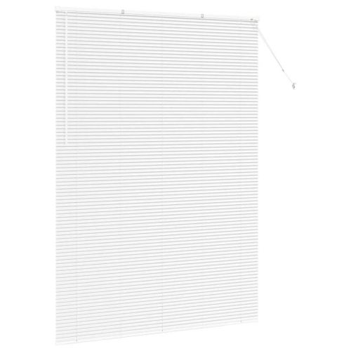 Щора за прозорец С завеси Бяло Алуминий