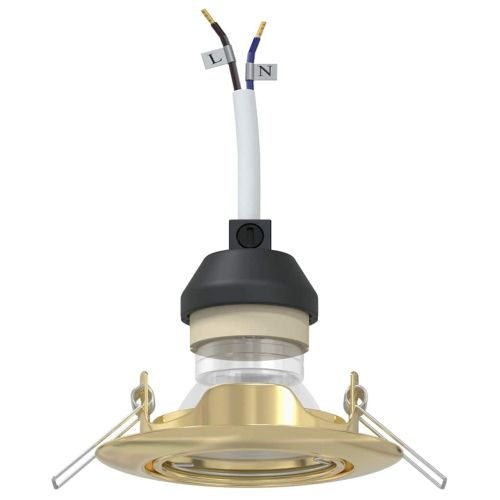 Прожектор 12 pcs Златист 9 x 9 x 2.5 см Метал