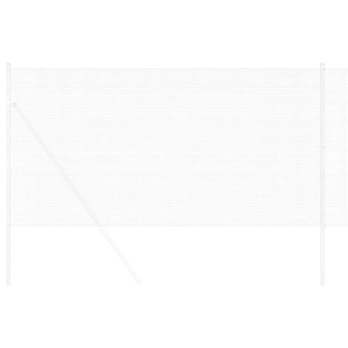 Заварена мрежа ограда Сребрист 0.4 x 10 м